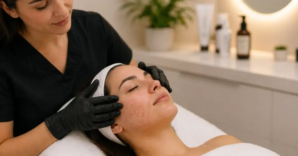 Professional Acne Treatment for Skin Health at Parlour at the Village in Salado, TX