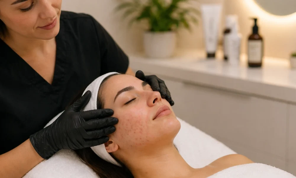 Professional Acne Treatment for Skin Health at Parlour at the Village in Salado, TX